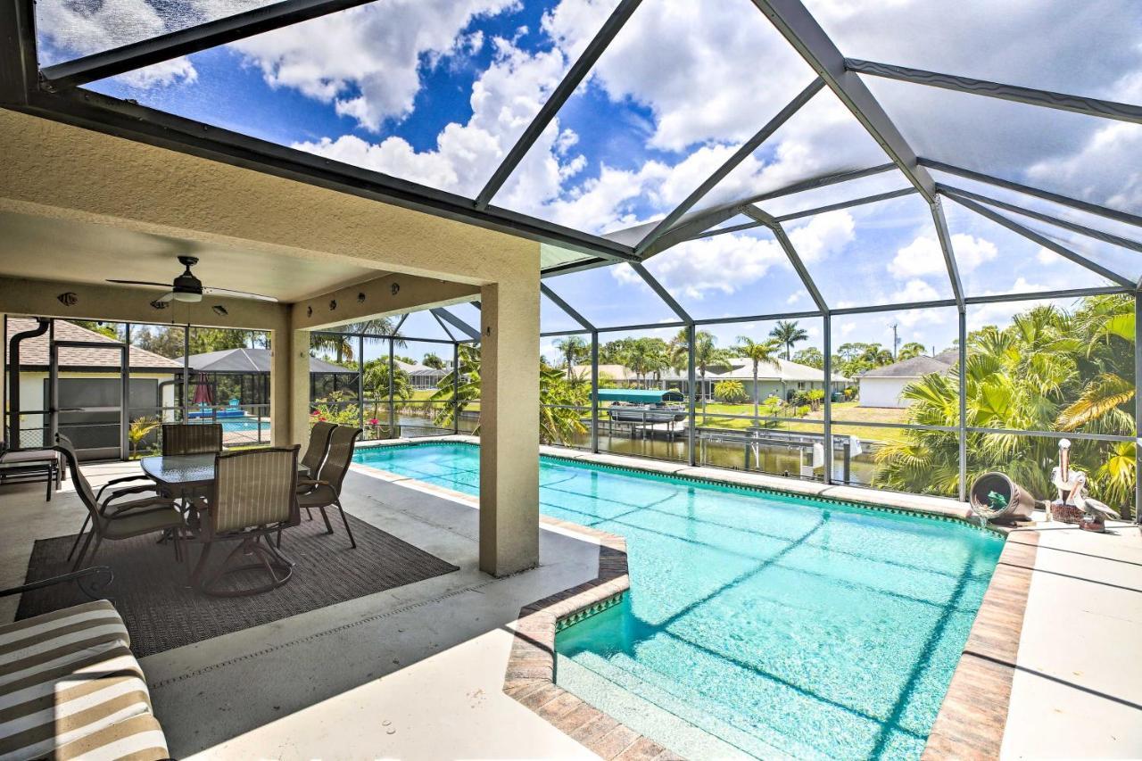 Cape Coral Canalfront Home With Pool And Dock Luaran gambar