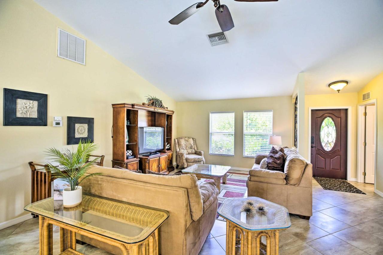 Cape Coral Canalfront Home With Pool And Dock Luaran gambar