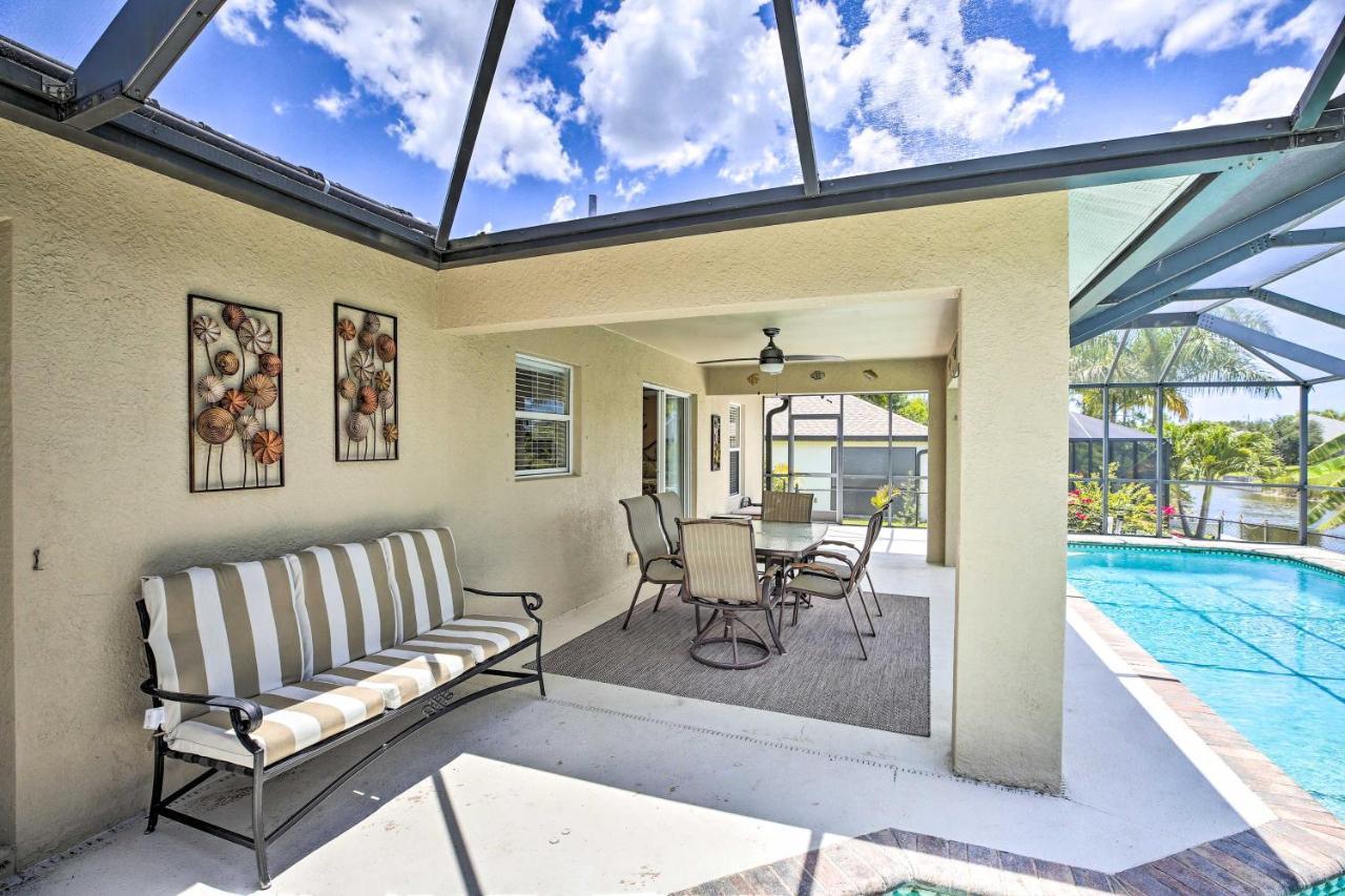 Cape Coral Canalfront Home With Pool And Dock Luaran gambar