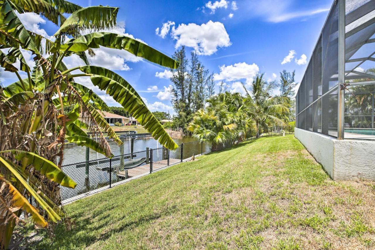 Cape Coral Canalfront Home With Pool And Dock Luaran gambar