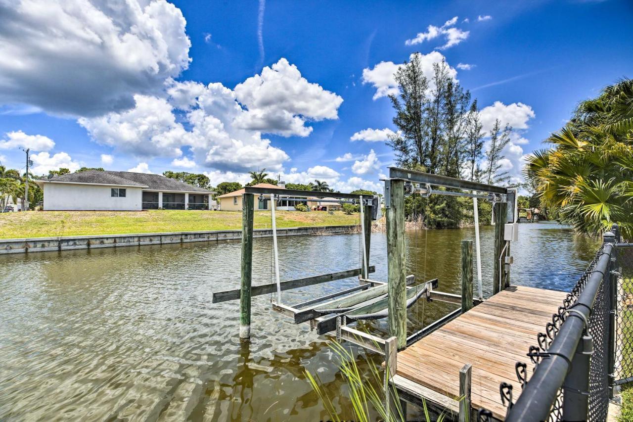 Cape Coral Canalfront Home With Pool And Dock Luaran gambar
