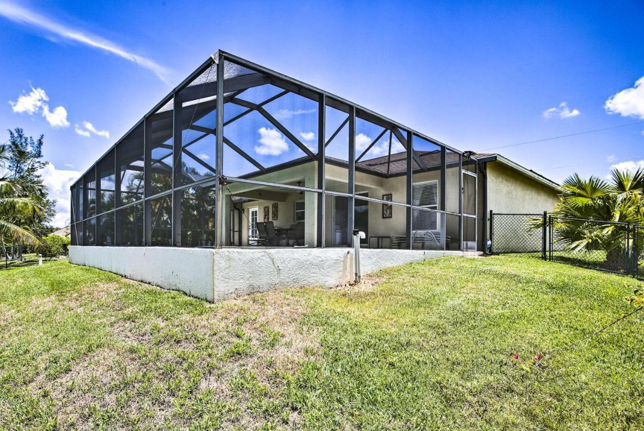 Cape Coral Canalfront Home With Pool And Dock Luaran gambar
